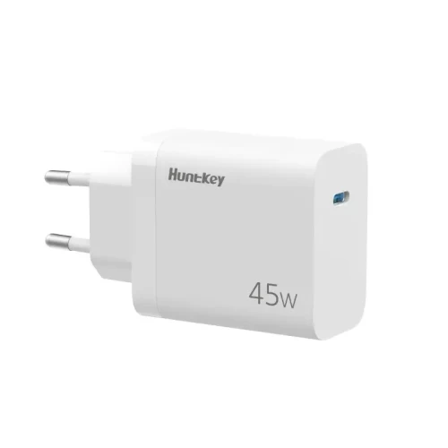 Зарядное устройство Huntkey G45, 45W, Input 100-240V~50/60Hz, Output: 5V/3A-20V2.25A, Port: 1C — купить в Казахстане | neom.kz
