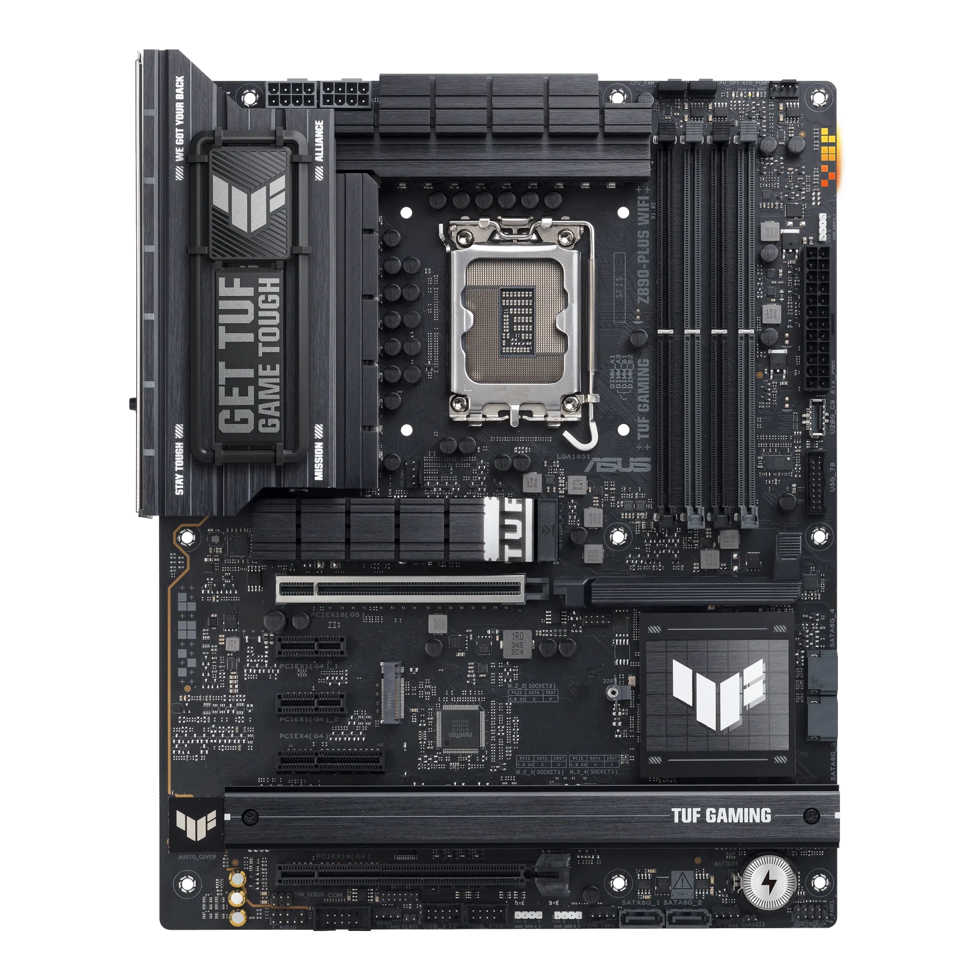 Материнская плата Asus TUF Gaming Z890-Plus WiFi, LGA1851 – купить недорого с доставкой по Алматы и Казахстану