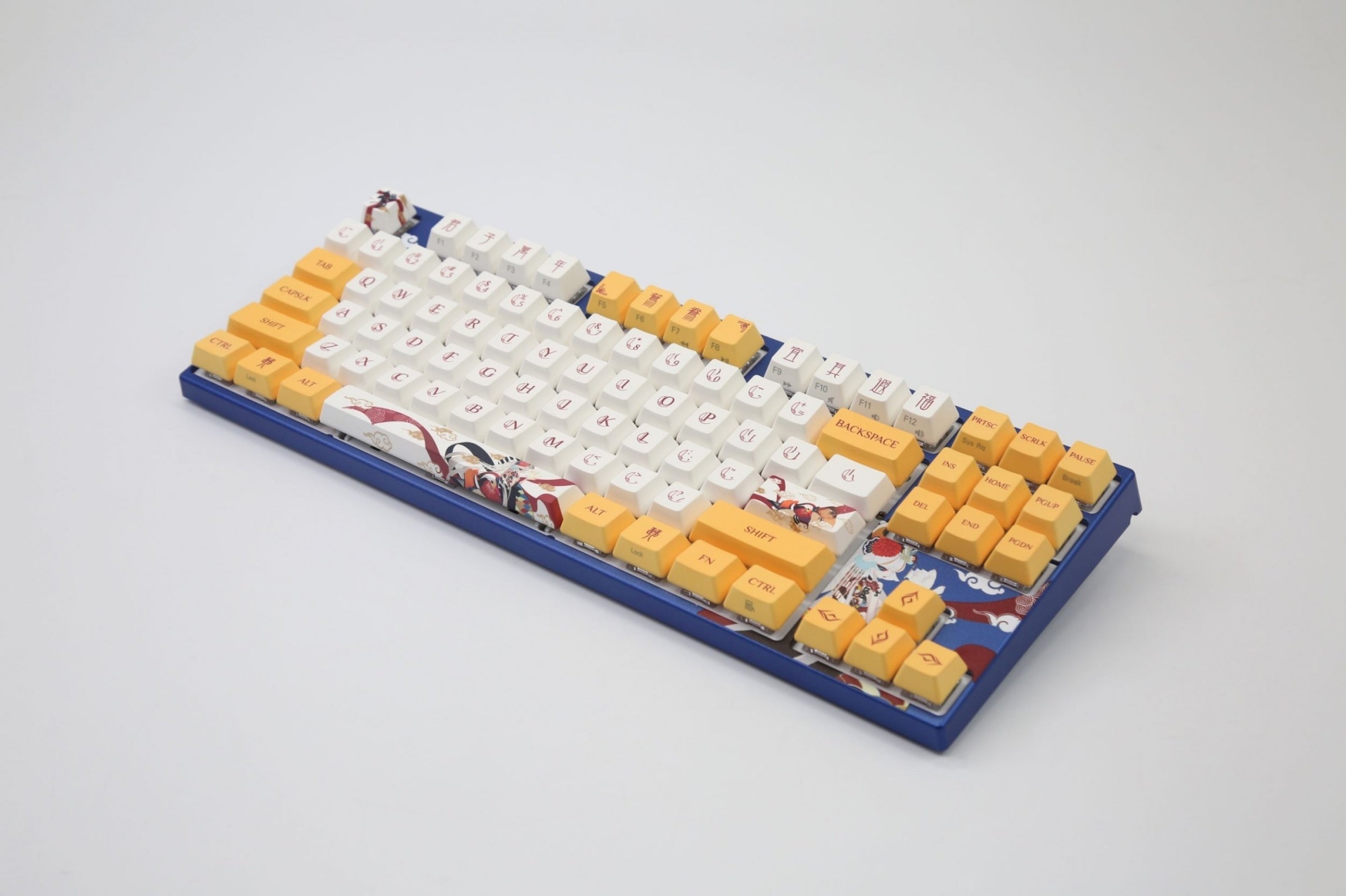 Клавиатура игровая механическая проводная Varmilo Lovebirds Yuan (You) VEM87 EC V2 Sakura, 87 клавиш, ANSI, синяя (A33A001A9A3A01A001) – купить недорого с доставкой по Алматы и Казахстану