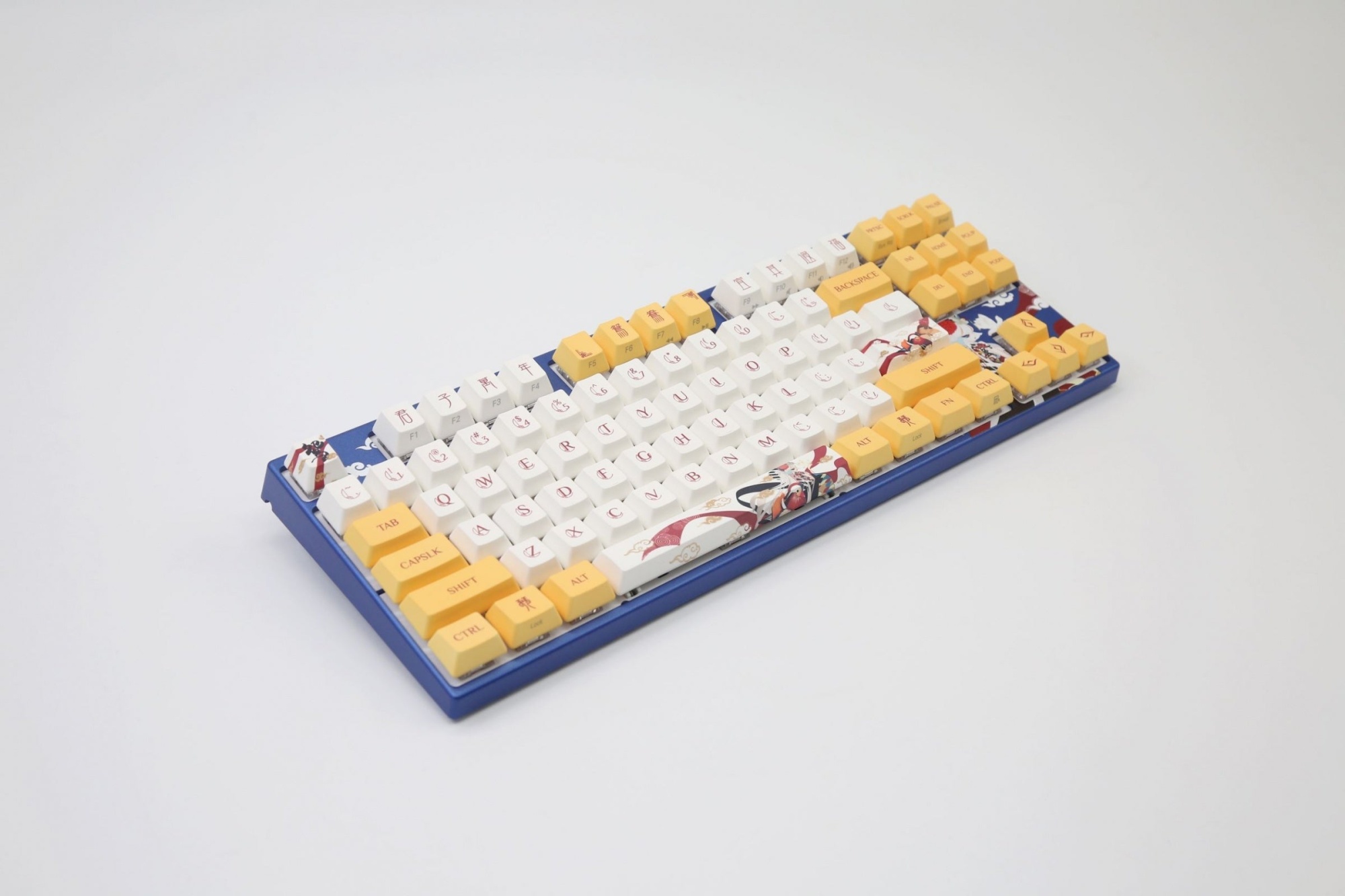 Клавиатура игровая механическая проводная Varmilo Lovebirds Yuan (You) VEM87 EC V2 Sakura, 87 клавиш, ANSI, синяя (A33A001A9A3A01A001) – купить недорого с доставкой по Алматы и Казахстану