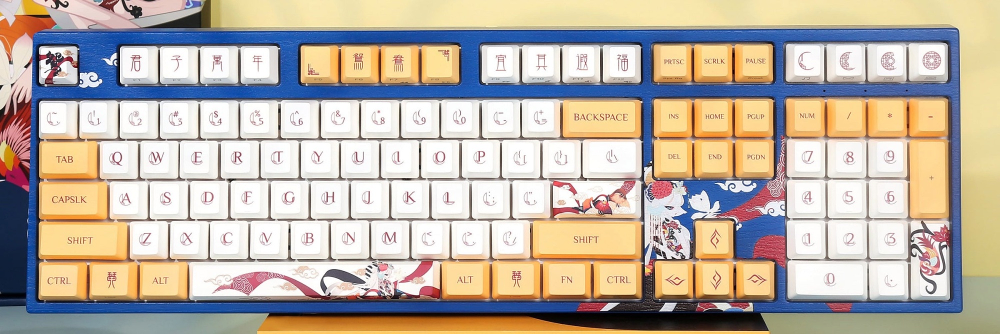Клавиатура игровая механическая проводная Varmilo Lovebirds Yuan (You) VEM108 EC V2 Sakura, 108 клавиш, ANSI, синяя (A36A001A9A3A01A001) — купить в Казахстане | neom.kz