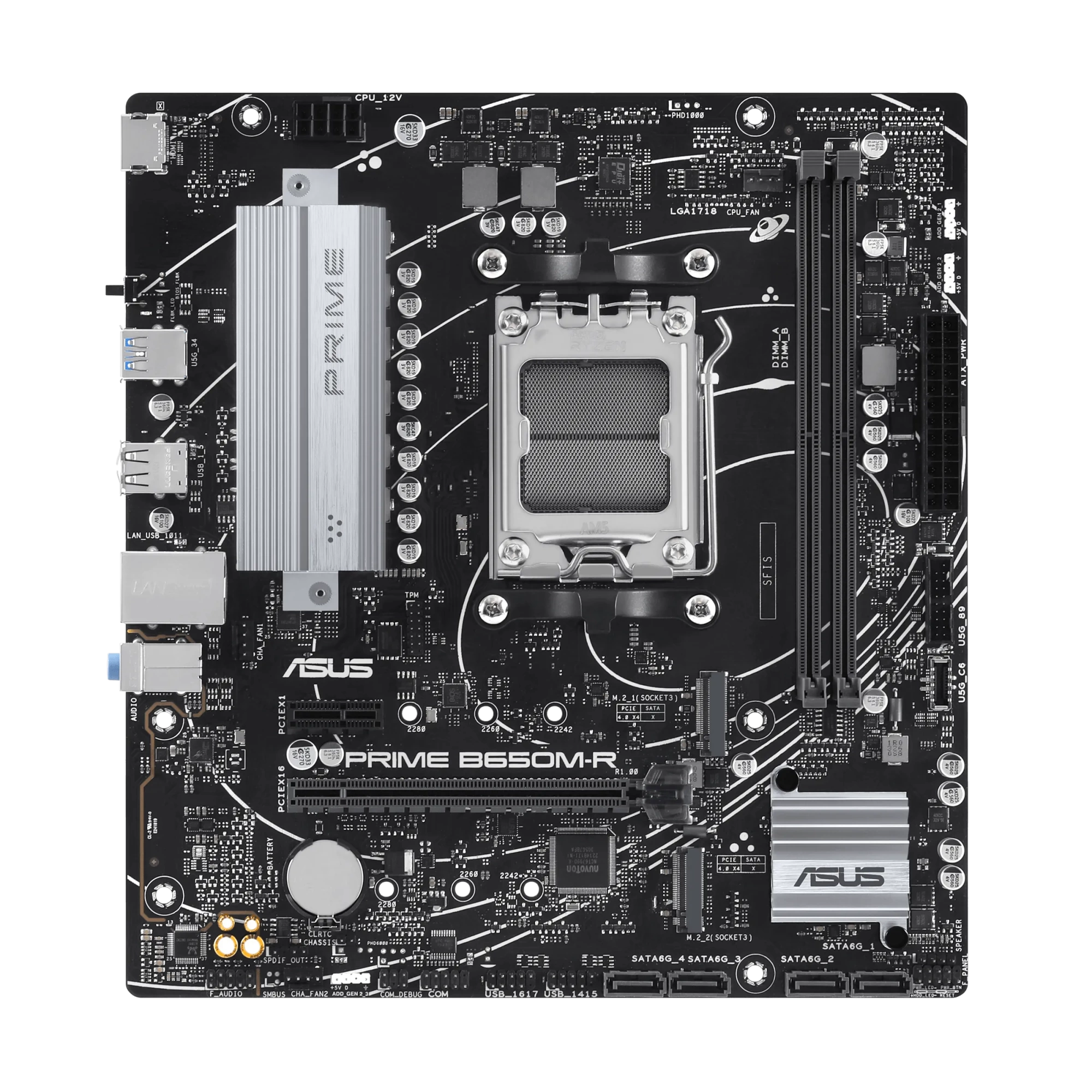 Материнская плата ASUS Prime B650M-R, AM5 – купить недорого с доставкой по Алматы и Казахстану