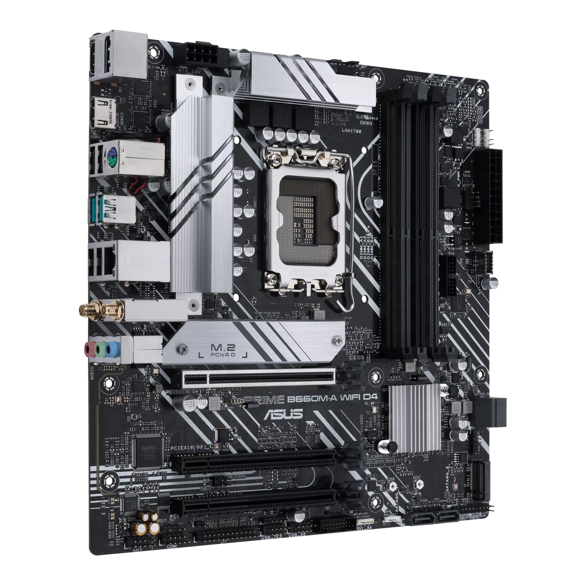 Материнская плата ASUS PRIME B660M-A WIFI D4 LGA1700 B660 DDR4 Micro ATX