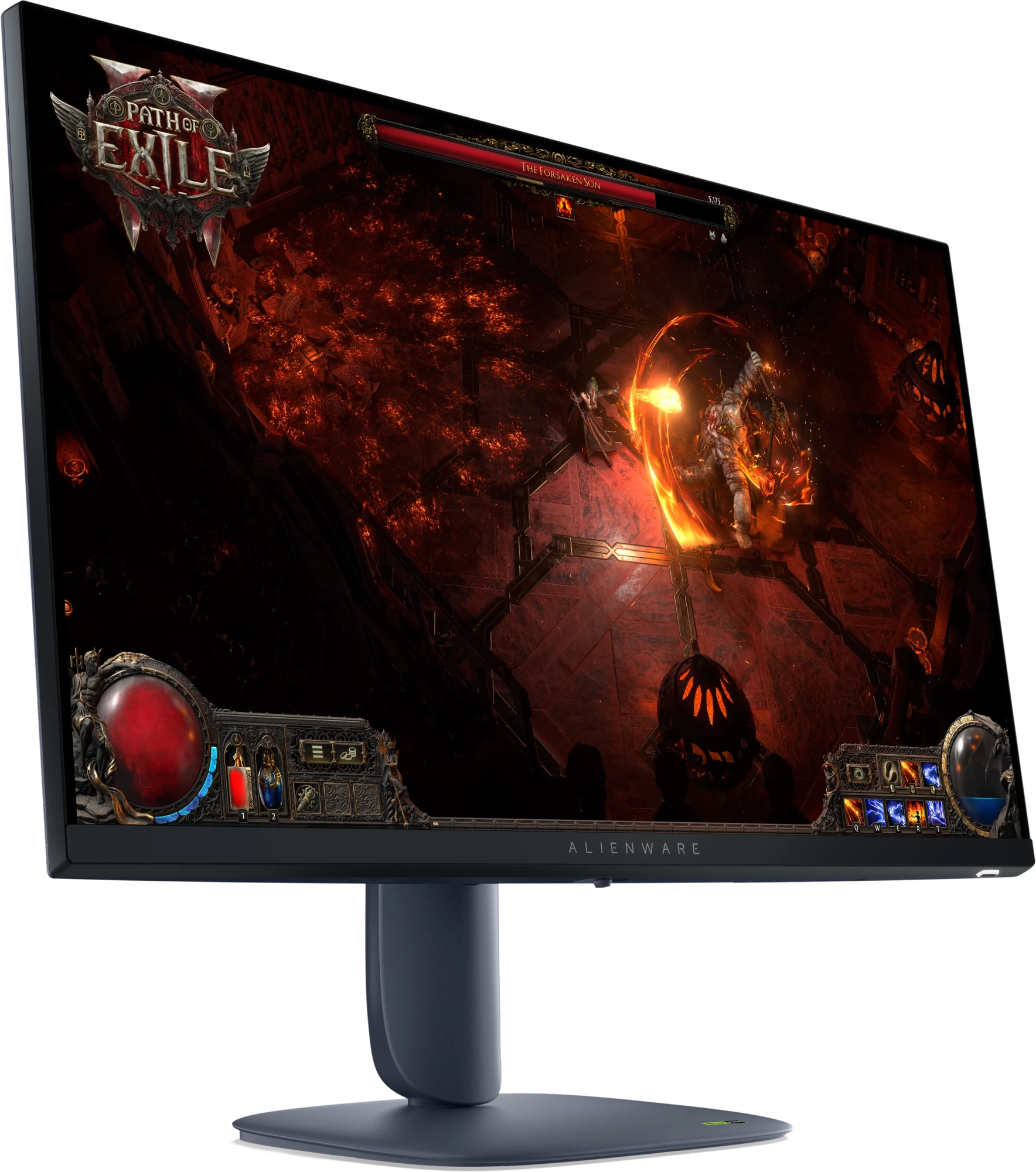 Монитор Dell Alienware AW2725DM 27" QHD 180Hz Fast IPS (210-BQWQ) – купить недорого с доставкой по Алматы и Казахстану