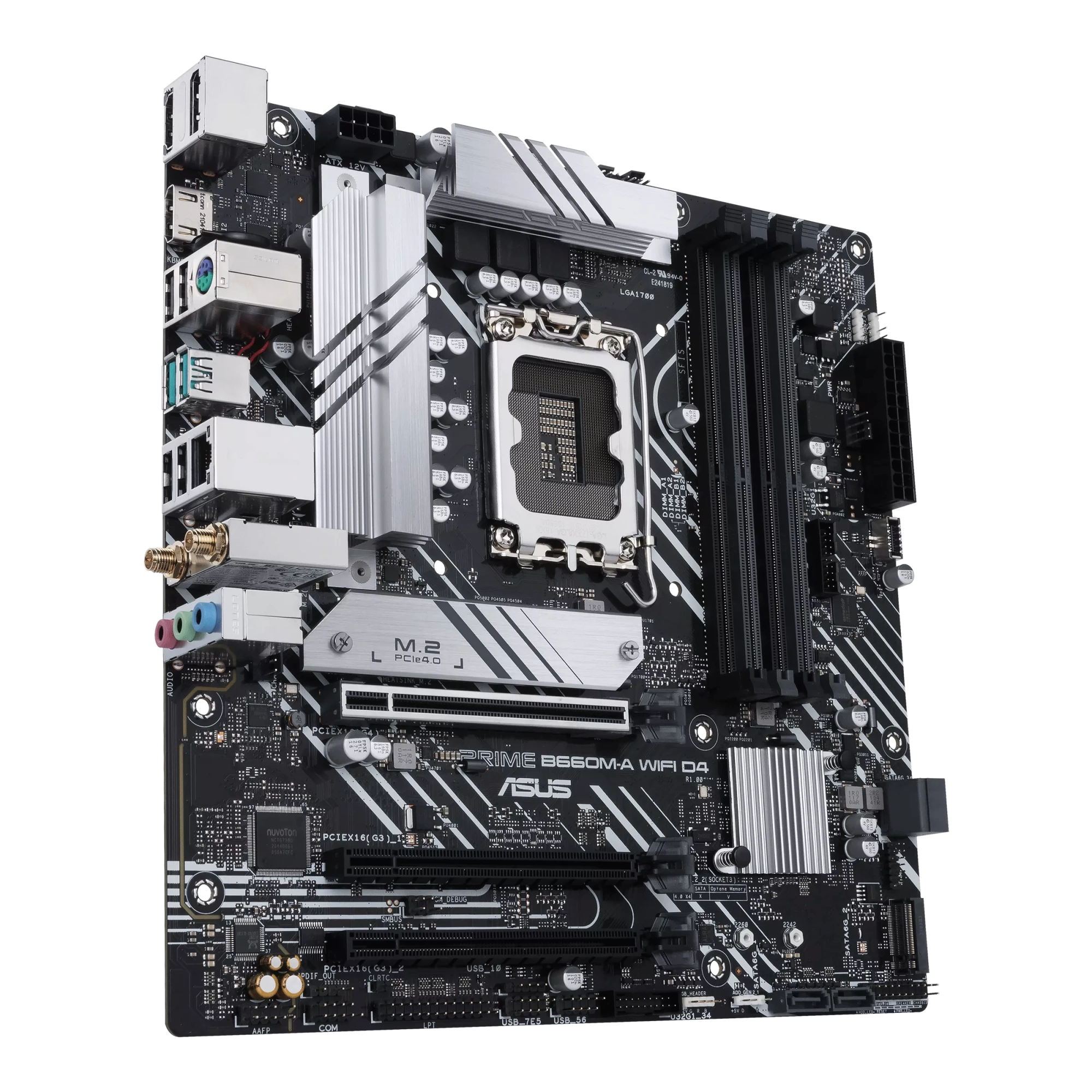 Материнская плата ASUS PRIME B660M-A WIFI D4 LGA1700 B660 DDR4 Micro ATX