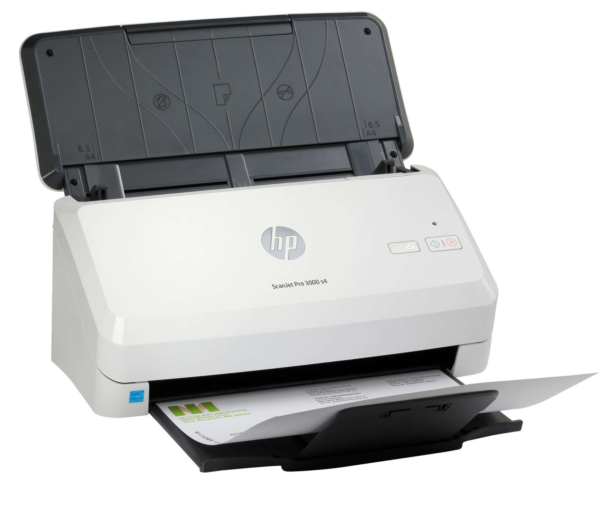 Сканер HP ScanJet Pro 3000 s4, протяжный, A4, 40 стр/мин (6FW07A) сканер