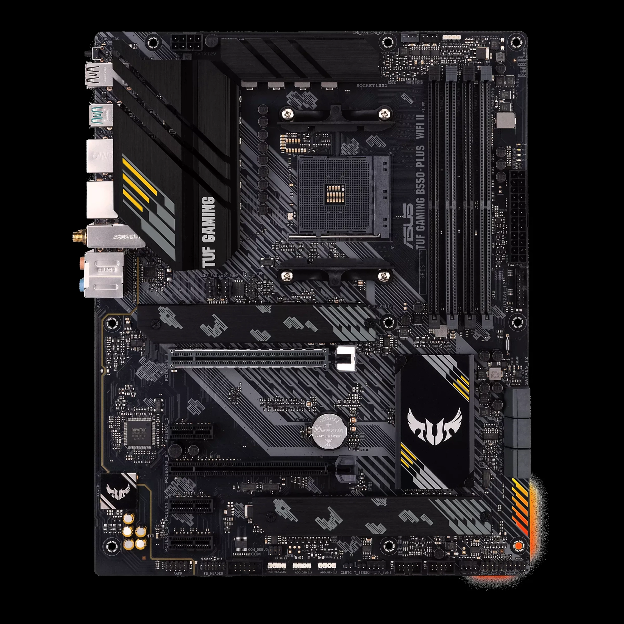 Материнская плата ASUS TUF GAMING B550-PLUS WIFI II AM4 B550 DDR4 ATX